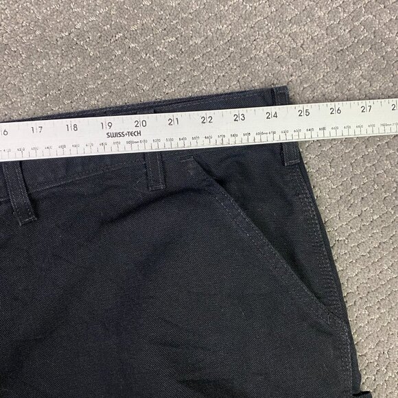 Carhartt Loose Fit Carpenter Pants Men's 50 x 30 Fits 49 x 29.5 Duck B11 BLK - Picture 10 of 14